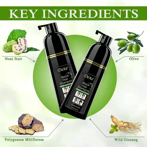 Dexe Black Hair Shampoo 400 ML